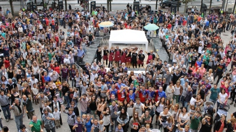 Arratsaldeko 19.00etan bueltatuko da #SagardoEguna Untzagara