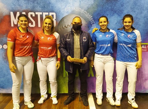 Arrizabalaga-Gaminde garaile Astelenan Master Laboral Kutxaren barruan