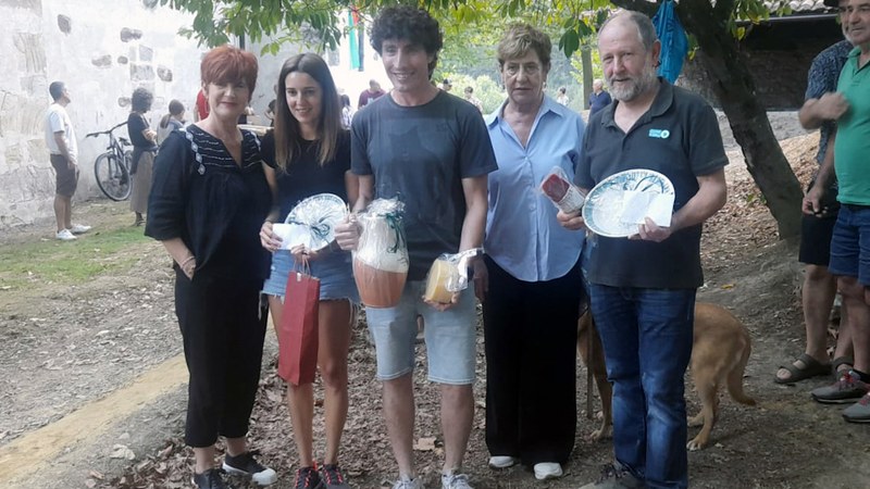 Asier Azkarate bergararra nagusitu da Arrateko Hiru-Txirlo Bola Txapelketan