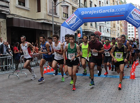 Asier Cuevas herri-lasterketak ia 200 korrikalariren parte-hartzea izan zuen