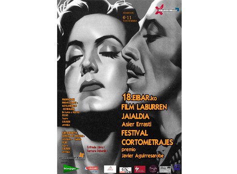 Asier Errasti Film Laburren Lehiaketaren 18. edizioko lanak azaroaren 6tik 10era proiektatuko dituzte Coliseoan