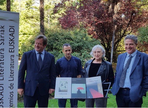 Asier Serranok Euskadi Literatura Saria irabazi du "Euskarazko Literatura" modalitatean