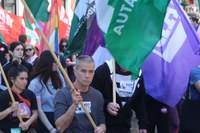 Aspaldiko manifestaziorik handiena egin da gaur eguerdian Eibarren