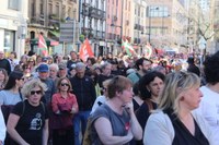 Aspaldiko manifestaziorik handiena egin da gaur eguerdian Eibarren