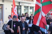 Aspaldiko manifestaziorik handiena egin da gaur eguerdian Eibarren