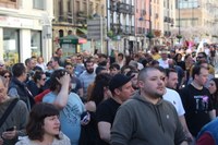 Aspaldiko manifestaziorik handiena egin da gaur eguerdian Eibarren