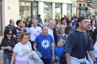 Aspaldiko manifestaziorik handiena egin da gaur eguerdian Eibarren