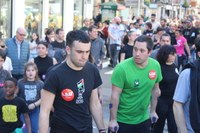 Aspaldiko manifestaziorik handiena egin da gaur eguerdian Eibarren