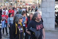 Aspaldiko manifestaziorik handiena egin da gaur eguerdian Eibarren