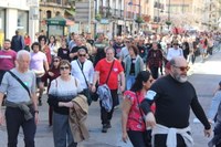 Aspaldiko manifestaziorik handiena egin da gaur eguerdian Eibarren