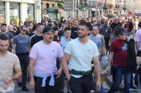 Aspaldiko manifestaziorik handiena egin da gaur eguerdian Eibarren