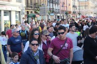 Aspaldiko manifestaziorik handiena egin da gaur eguerdian Eibarren