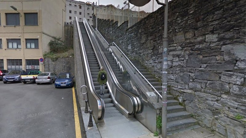 Aste honetan hasiko dira Egiguren eta Sostoatarren arteko eskailera mekanikoak berritzeko obrak
