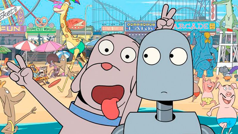 Aste honetan 'Robot dreams' filma proiektatuko dute Untzagako aire libreko zineman