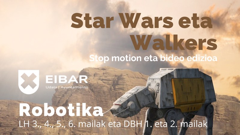 Aste Santuko robotika tailerrean izena emateko azken eguna