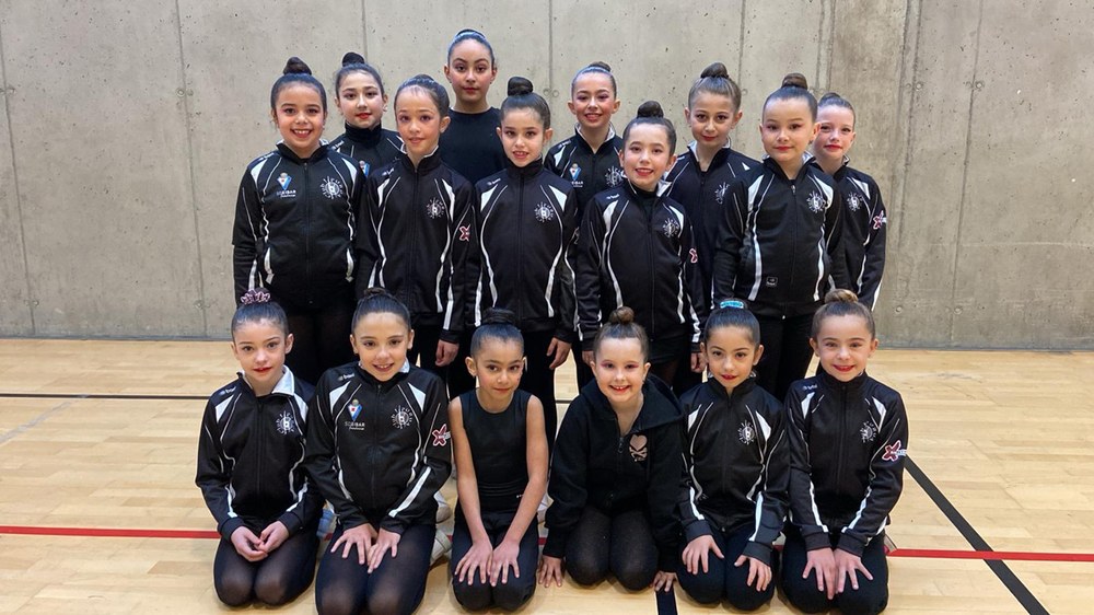 Asteburu betea izango dute Ipuruako gimnastek Leioan, Gasteizen eta Arrasaten