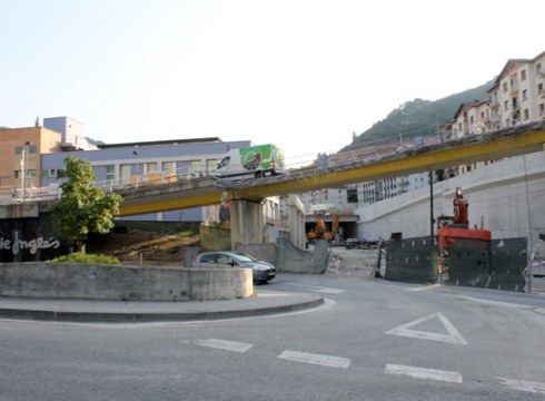 Asteburuan ez dira peatonalizatuko Untzaga eta Calbeton