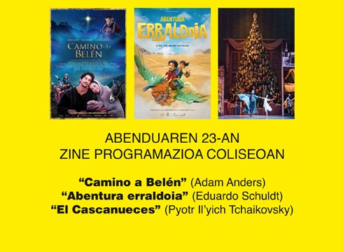 Asteburuko zine karteldegia zapatura mugatuko da oraingoan