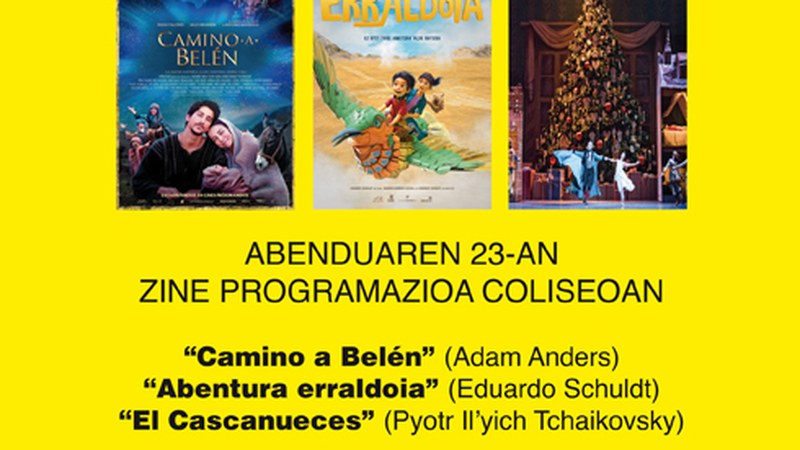 Asteburuko zine karteldegia zapatura mugatuko da oraingoan