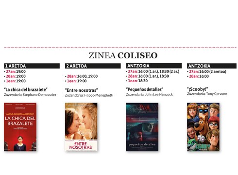 Astebururako ZINE eta ANTZERKI karteldegia Eibarren