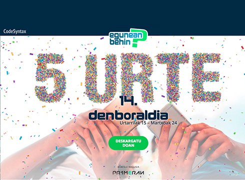 Astelehenean abiatuko da Egunean Behin jokoaren 14. denboraldia