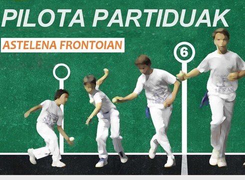 Astelenak afizionatuen mailako pilota partidua hartuko du gaur
