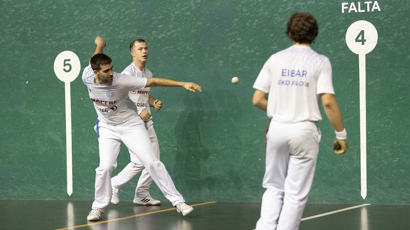 Astelenak Eibarko pilotarien bi jaialdi hartuko ditu: gaur 18:15ean eta bihar 11:15ean