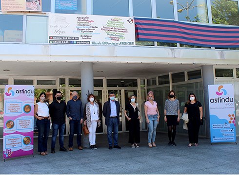 Astindu Eibar hizkuntza eskubideen atari berria aurkeztu du gaur eguerdian AKEBAI-k