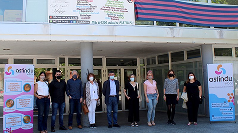Astindu Eibar hizkuntza eskubideen atari berria aurkeztu du gaur eguerdian AKEBAI-k