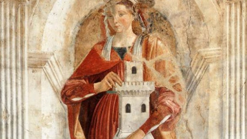 Ate irekiak Museoan, Santa Barbara ospatzeko