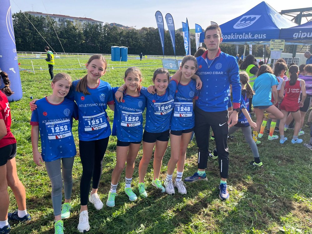 Atletismo Eskolak sei kros hitzordu izango ditu 2026-2027 denboraldian