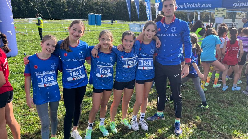 Atletismo Eskolak sei kros hitzordu izango ditu 2026-2027 denboraldian