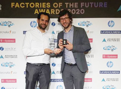 Atten2 Eibarko enpresak "etorkizuneko fabrikarako talde industrial onenaren" saria jaso du