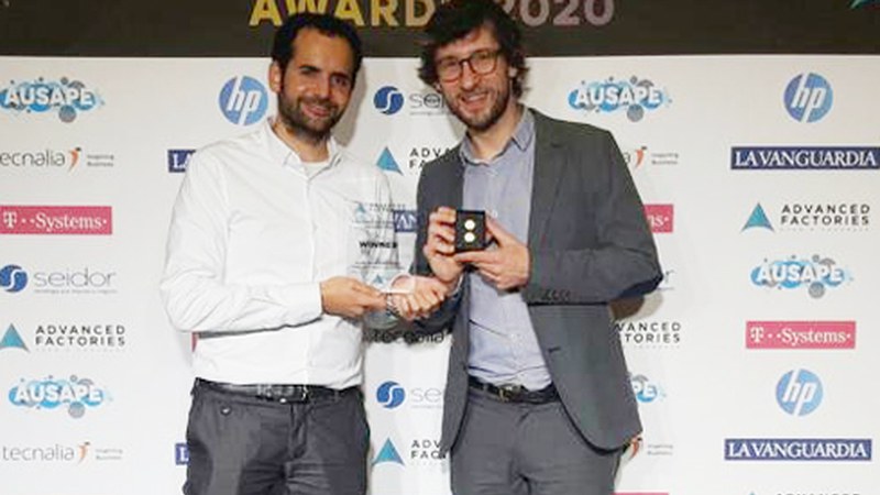 Atten2 Eibarko enpresak "etorkizuneko fabrikarako talde industrial onenaren" saria jaso du