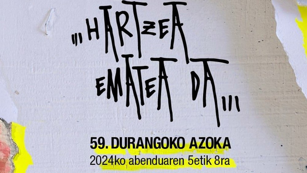 Atzerako kontaketa hasi da Durangoko Azokak ateak irekitzeko