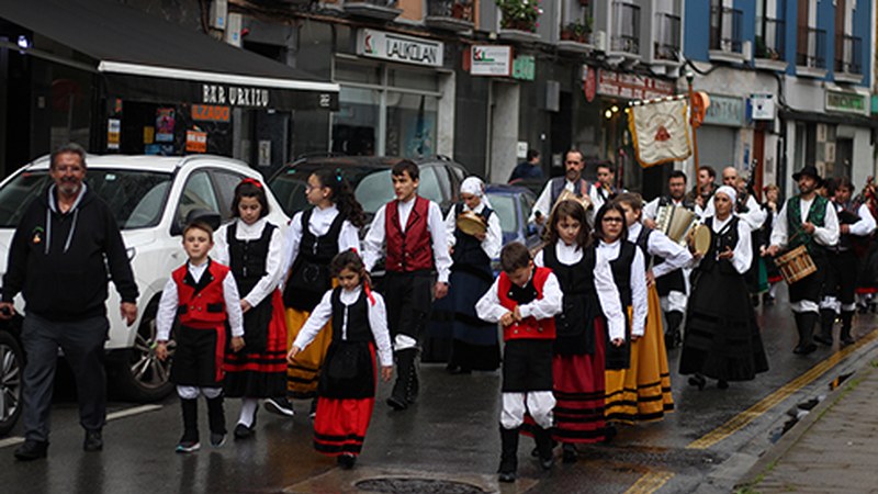 Atzo agurtu dituzte jaiak As Burgas Galiziako Etxekoek