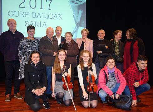 Atzo jaso zuen Felix Etxeberria elgoibartarrak Gure Balioak Saria 2017