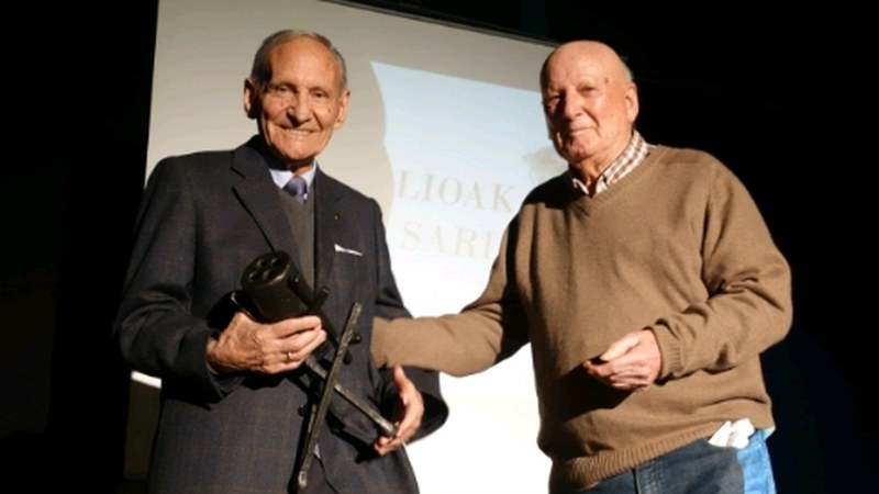 Atzo jaso zuen Julen Zabaletak Gure Balioak 2018 Saria