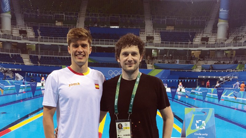 ”Aukera izan dut Joko Olinpikoak kanpotik zein barrutik ezagutzeko“ (Imanol Magro, BERRIAko kazetaria)