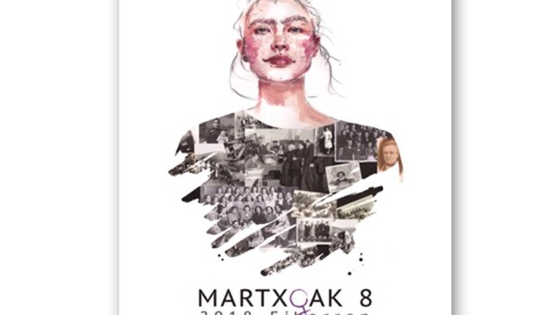 Aukeratu dute Martxoaren 8ko irudia izango den kartela