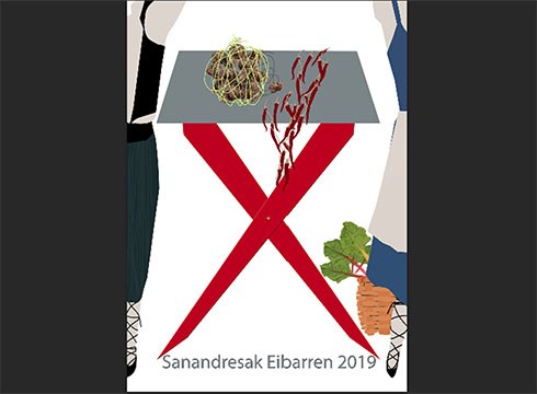 Aukeratu dute San Andres jaiak iragarriko dituen kartel irabazlea