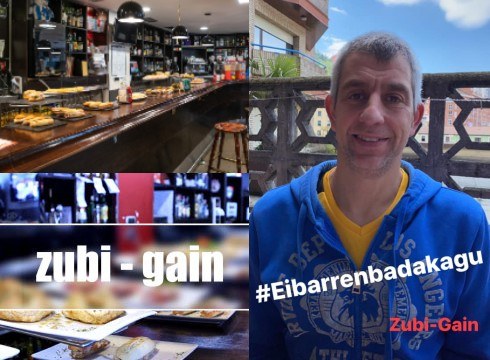 Aupa Zubi-gain! #Eibarrenbadakagu non jan eta edan primeran!