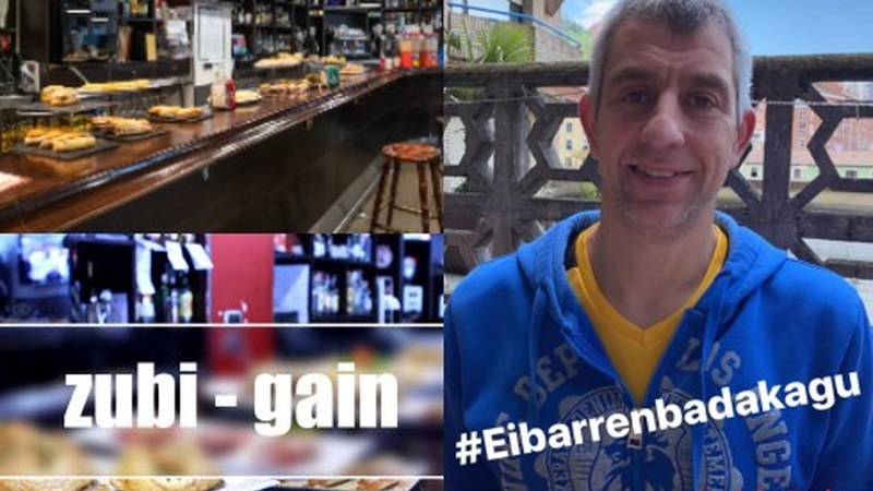 Aupa Zubi-gain! #Eibarrenbadakagu non jan eta edan primeran!