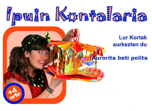 "Aurorita beti polita" ipuin kontakizuna zapatuan umeen liburutegian