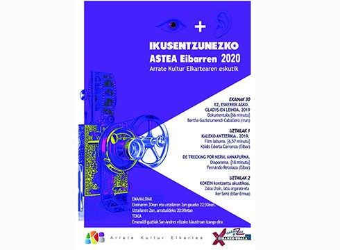 Aurten ere Ikusentzunezko Astea egingo da, Arrate Kultur Elkartearen eskutik