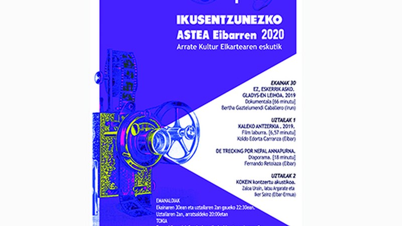 Aurten ere Ikusentzunezko Astea egingo da, Arrate Kultur Elkartearen eskutik