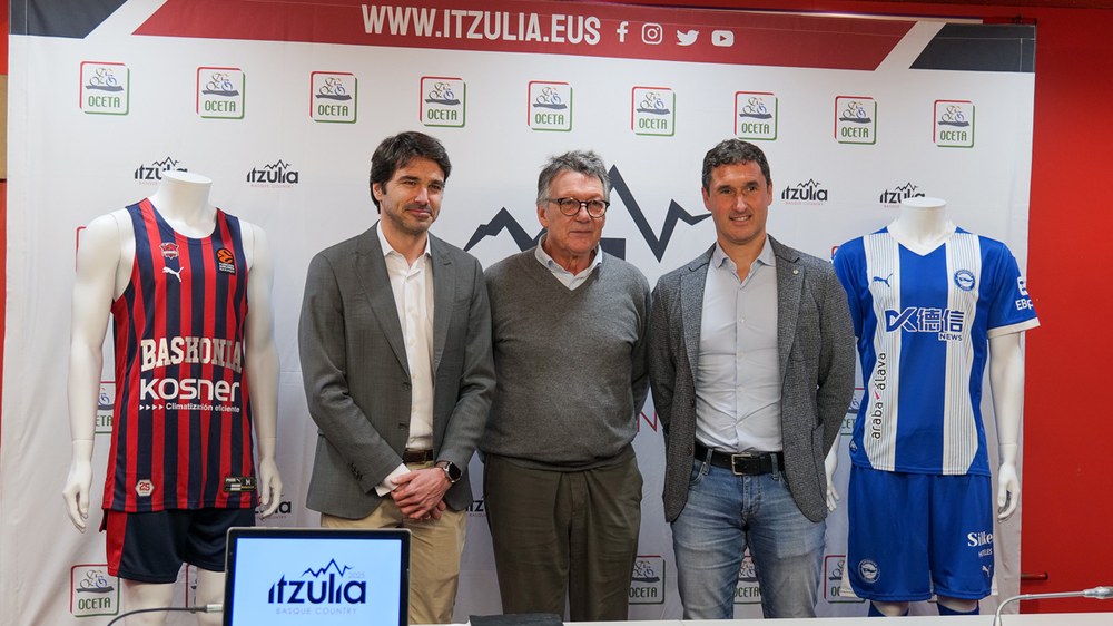 Aurtengo Itzulia Basque Countryaren ibilbidea aurkeztu dute gaur Gasteizen