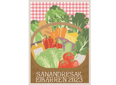 Aurtengo San Andres jaiak iragarriko dituen kartela aukeratu dute