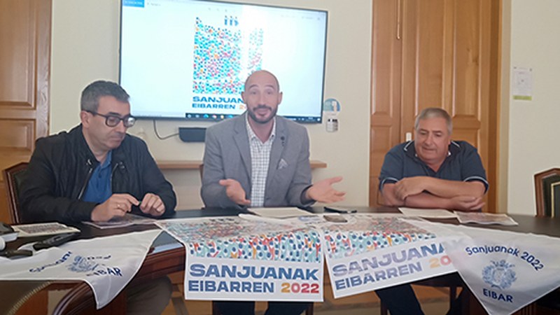 Aurtengo Sanjuanak ospatzeko prestatu duten jai-egitaraua aurkeztu du Udalak