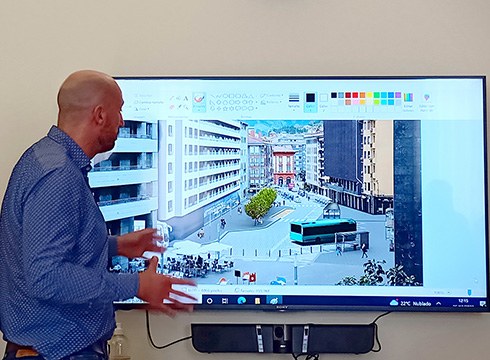 Autobus-geltokia hobetu eta Egogain ingurua berrurbanizatzeko proiektua aurkeztu dute